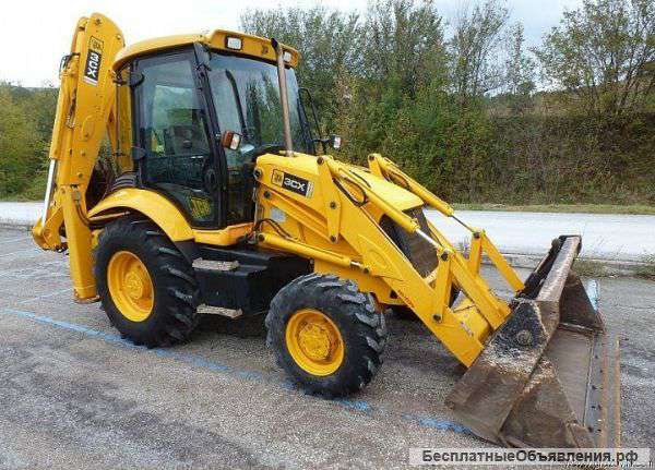 Аренда экскаватора погрузчика JCB 3cх
