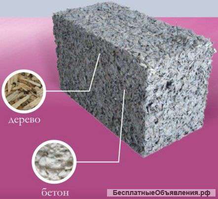Стеновые блоки арболит