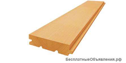 Доска пола для бани из лиственницы Сибирской