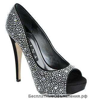 Эксклюзивные туфли Gina Shoes Rianna Black