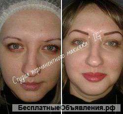 Татуаж бровей,губ,век