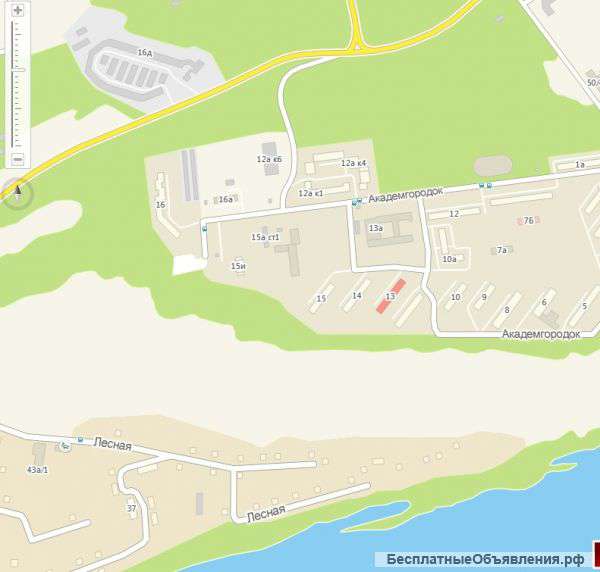 2ком в самом лучшем районе города, Академгородок