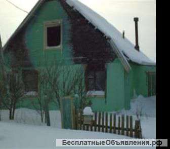Помогите на востановление сгоревшего дома