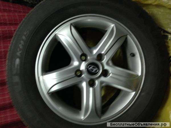 Колеса R-16 для Hyundai Tucson (5x114.3) летние