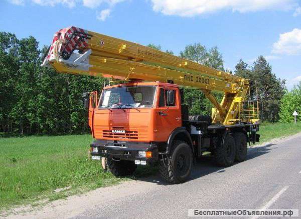 Аренда автовышки 22м