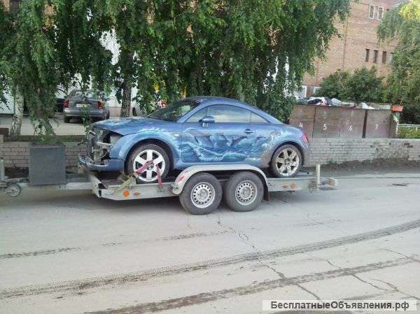 Эвакуатор Нива с прицепом