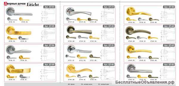 Дверная фурнитура "ONYX"