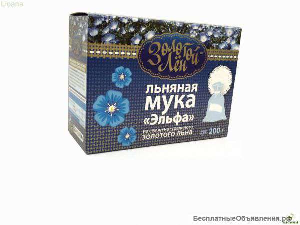 Льняная мука "Эльфа"