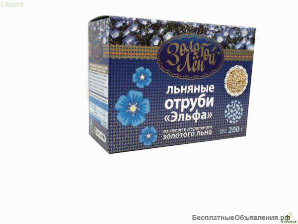 Льняные отруби "Эльфа"