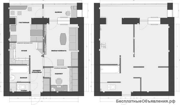 1.5-ка, Огородная 144/146, 40/18/10, 9/10