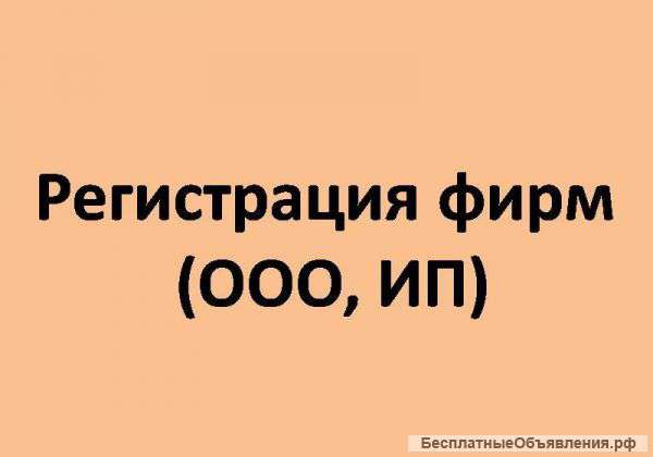 Регистрация ООО ИП