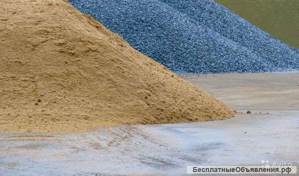 Перевозка песка, песка грунта, щебня