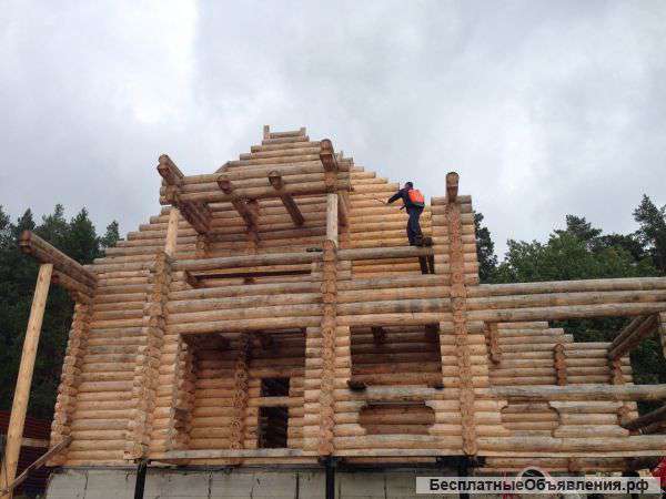 Шлифовка, пропитка, реставрация деревянных домов