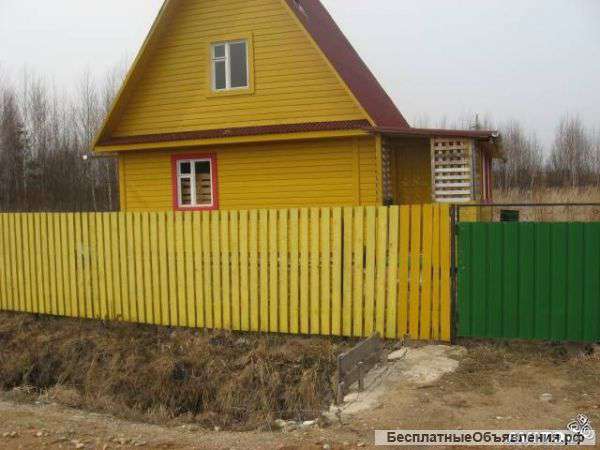 Дача 54кв.м на участке 10сот.