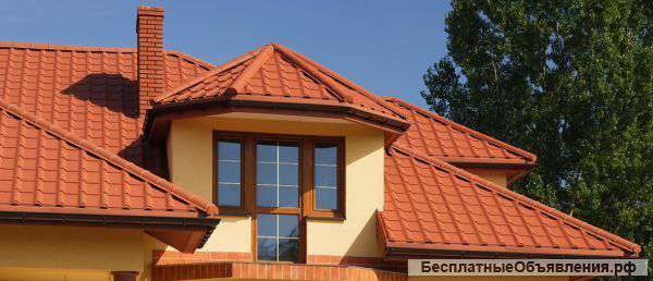 Монтаж жесткой кровли