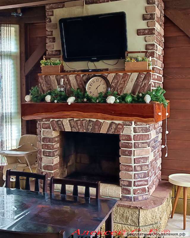 Печь, барбекю, камин из кирпича, Печник, кладка, стр-во