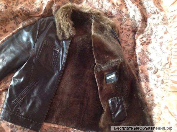 Мужская дубленка