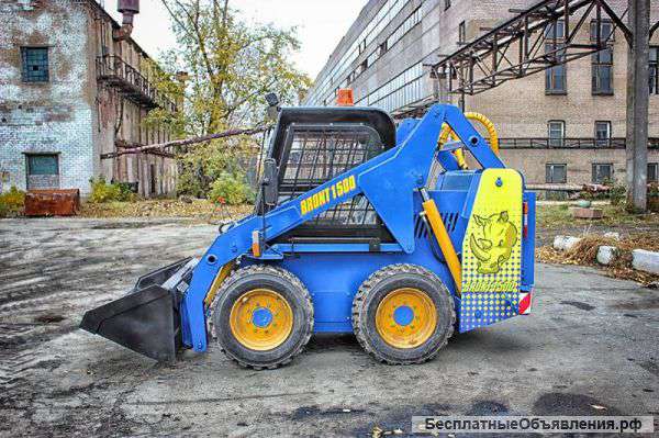 Мини-погрузчики с бортовым поворотом Bront 1500-Z