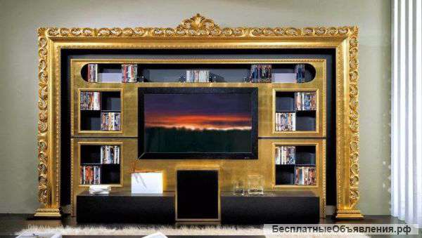 Резные деревянные рамы под TV