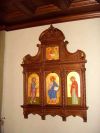 Резной деревянный иконостас