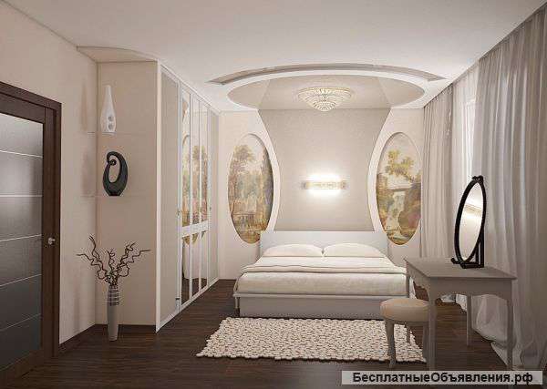 Компания "Оптимстрой-Юг" дизайн интерьера, ремонт и отделка помещений