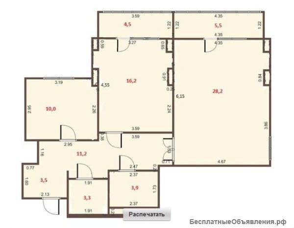 2х комнатную квартиру в новостройке