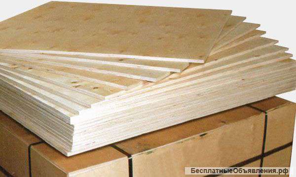 Фанера в ассортименте