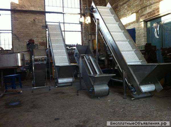 Конвейеры с модульной лентой от компании «Мапп»