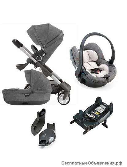 Stokke Crusi Izi Go Travel System - Коллекция 2015