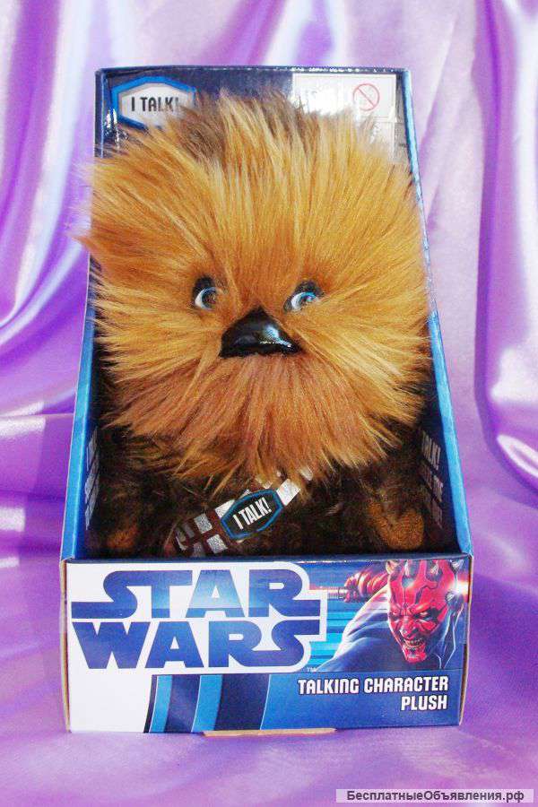 Мягкая музыкальная игрушка Чубака Star Wars