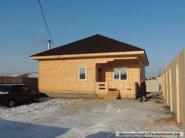Новый брусовой очень красивый дом в центре Емельяново