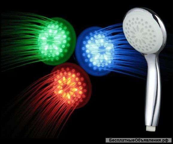 Светодиодная насадка для душа Led Shower