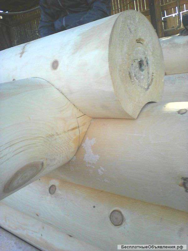 Оцилиндрованное бревно