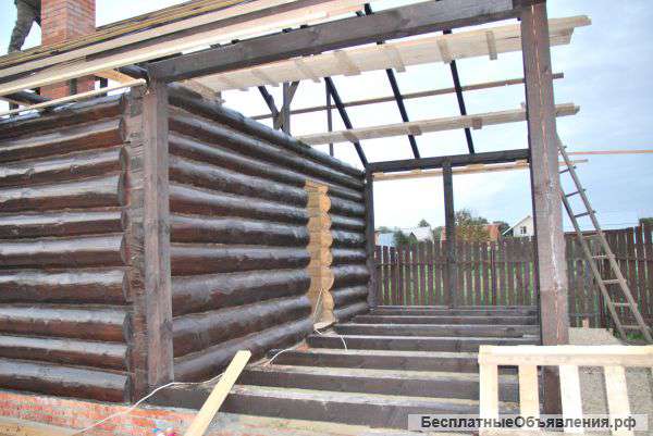 Строительство домов из дерева