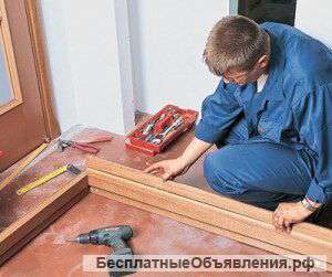 Установка межкомнатных дверей