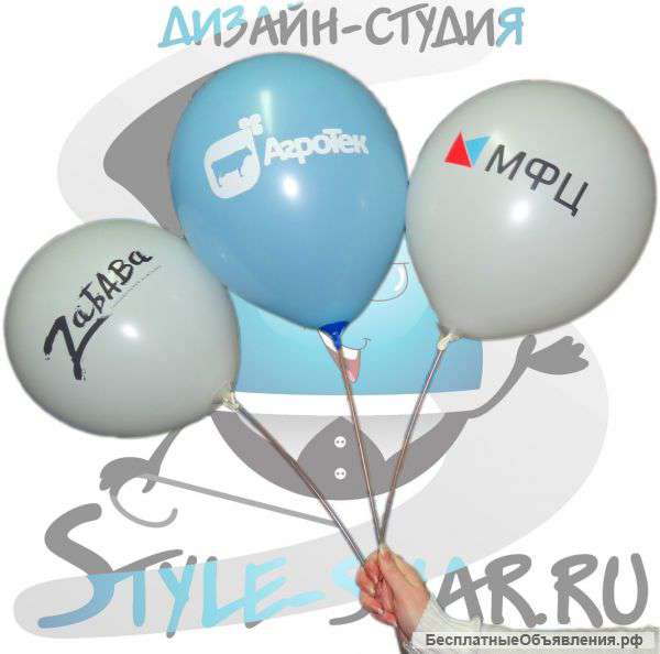 Печать на воздушных шарах