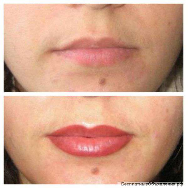 Перманентный макияж губ, бровей, век