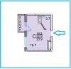 Квартиру-студию 23.9 м2 в ЖК «Калинино-парк» 884 300 руб.