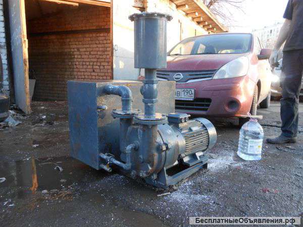 Насос вакуумный (помпа) для ЧПУ фрез. станка