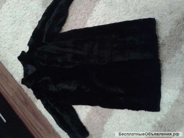 Шуба кролик под котика р. 50