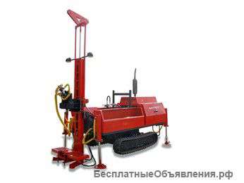 Малогабаритная буровая установка на гусеничном шасси