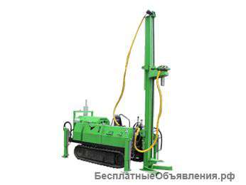 Установка для завинчивания свай на гусеничной базе