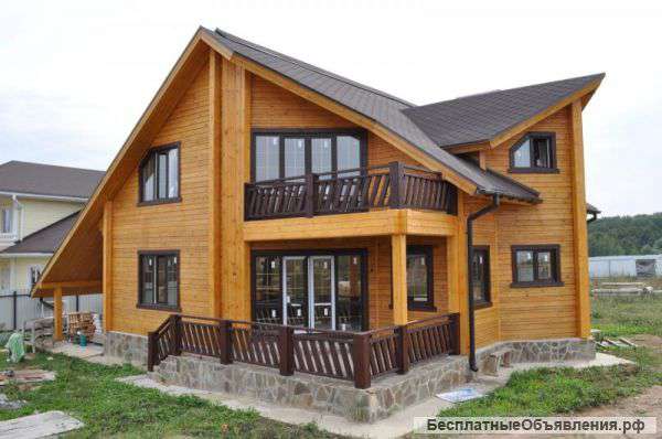 Дома из бруса. Строим «под ключ»