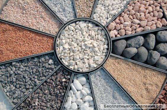 Инертные материалы оптом щебень
