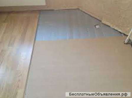 Укладка ламината, паркетной доски. Профессионально.