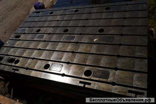 Плиты стендовые монтажные чугунные