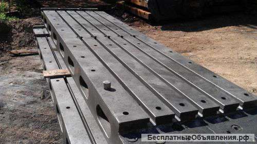 Плиты сварочные чугунные