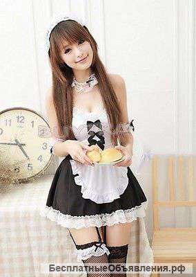 Карнавальный игровой костюм горничной