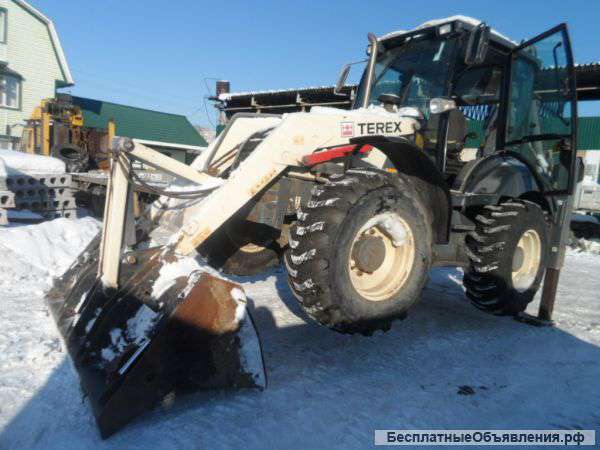 Услуги Экскаватора-погрузчика TEREX 970