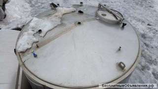 Емкости нержавеющие, объем 6 куб.м.